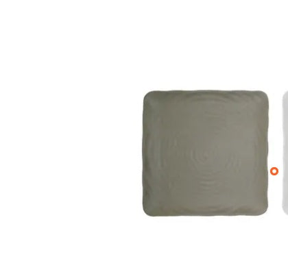 White Plate Tray Square 29.5 View Cream Sand