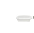 White Plate Rectangular 18*12 View Cream Sand