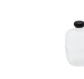 White Plate Matte Glass Jar Black 250ml Single Crystal 64182.1
