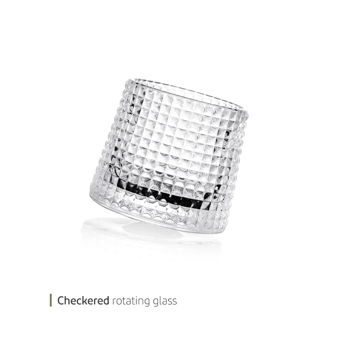 Glass Swirl Chequer c38