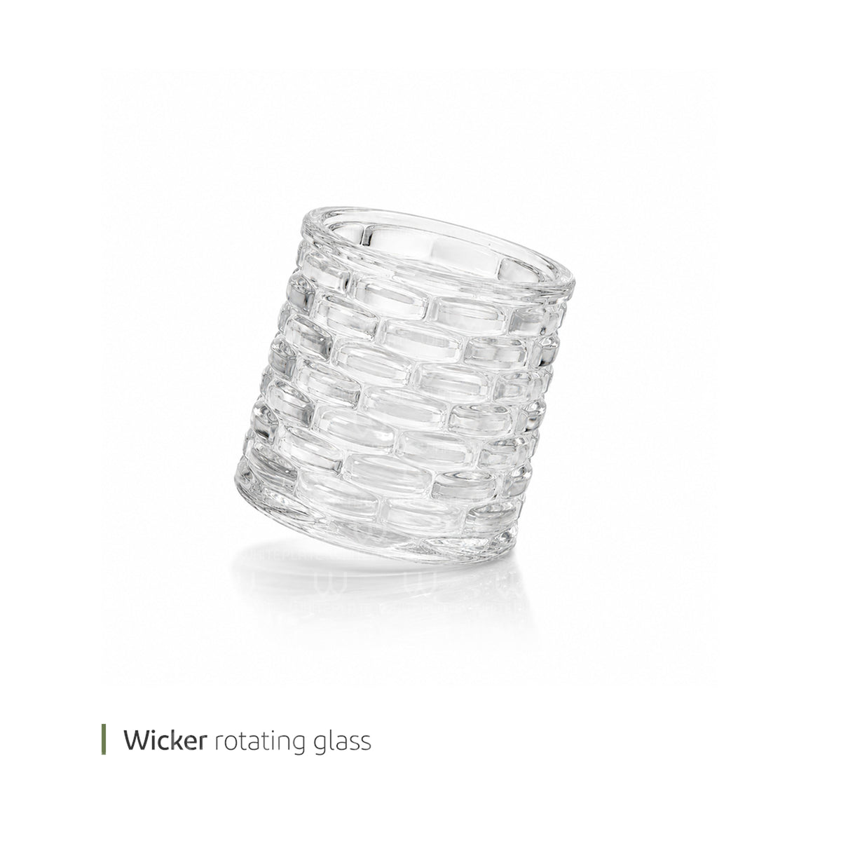 Glass Swirl Wicker c41
