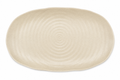 White Plate Serving Dish Oval 43*26 View Sand