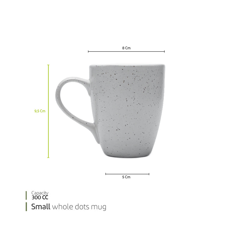 White Plate Mug (HL146)