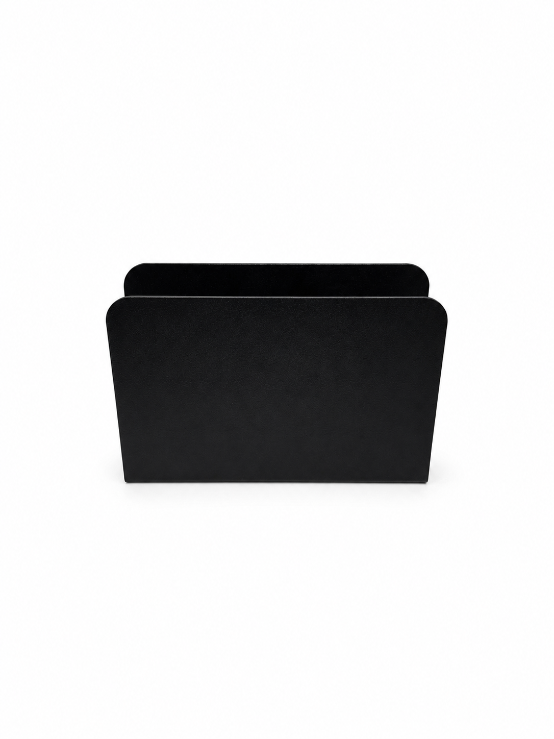 White Plate Napkin Holder Metal Simple