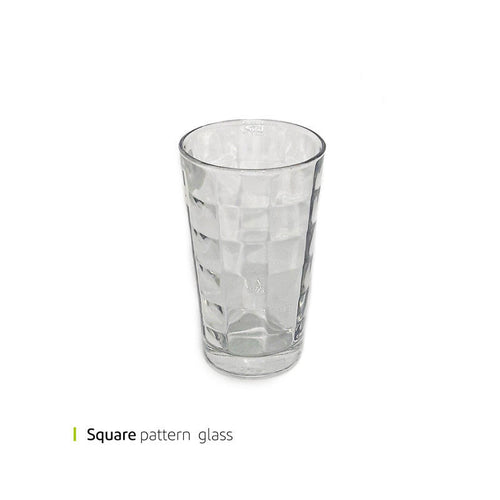 Aqua Rustic Glass 250ml — Zangan (Set of 6)
