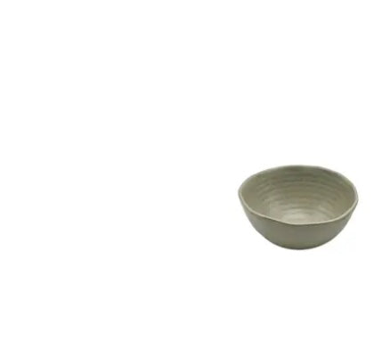 White Plate Bowl 13 View Cream Sand
