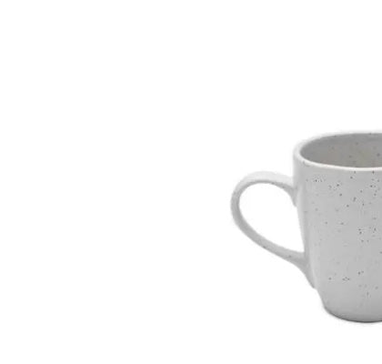 White Plate Mug (HL146)