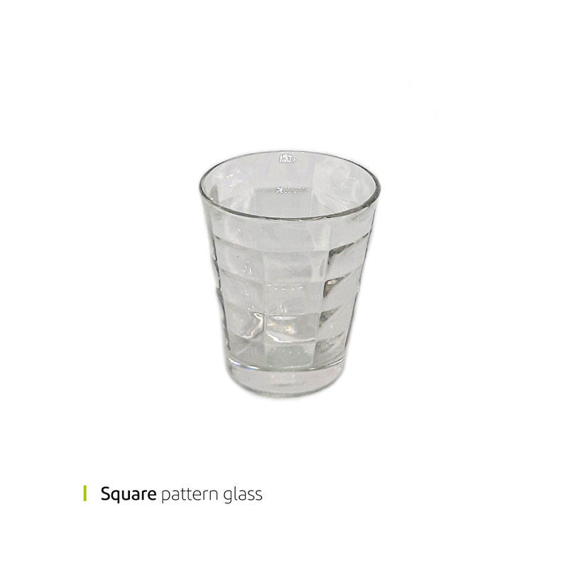 Small Tumbler Aqua Rustic 280ml Zangan Set of 6